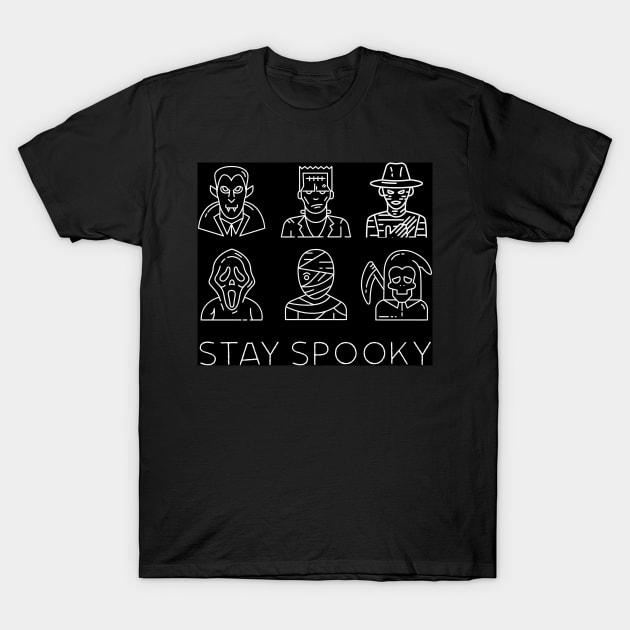 Halloween Extras T-Shirt by giantplayful